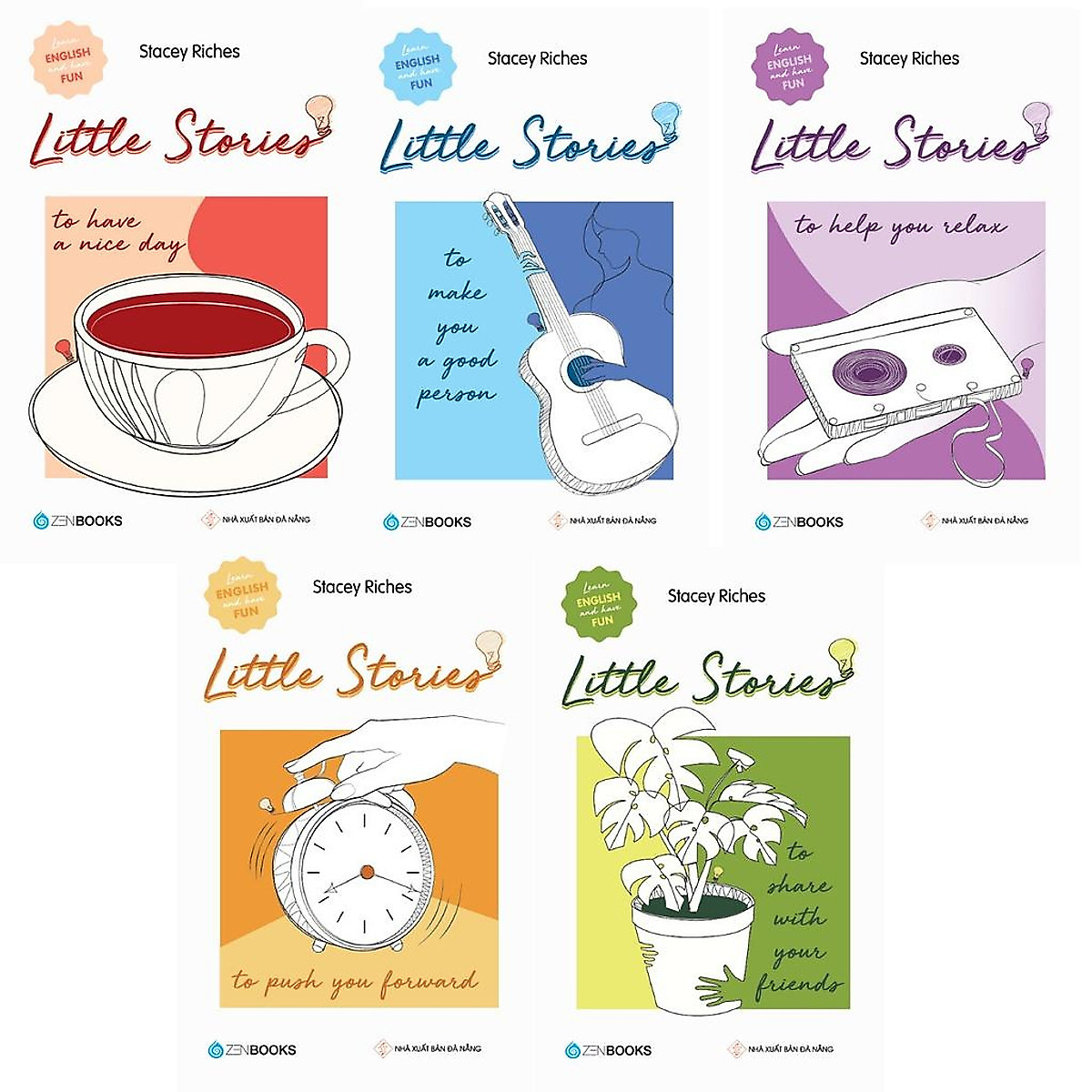 Combo Sách Học Tiếng Anh Little Stories 1 (5 Cuốn)