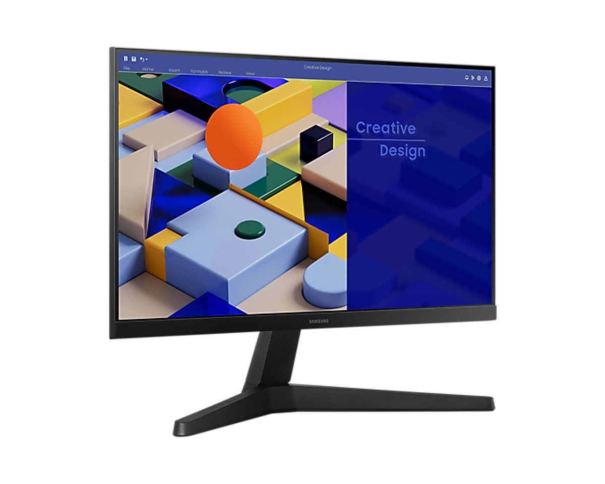 Màn Hình máy tính Viền Mỏng tràn viền 3 cạnh Samsung S3 S31C LS22C310EAEXXV 22 inch IPS 75Hz AMD Freesync - Hàng chính hãng