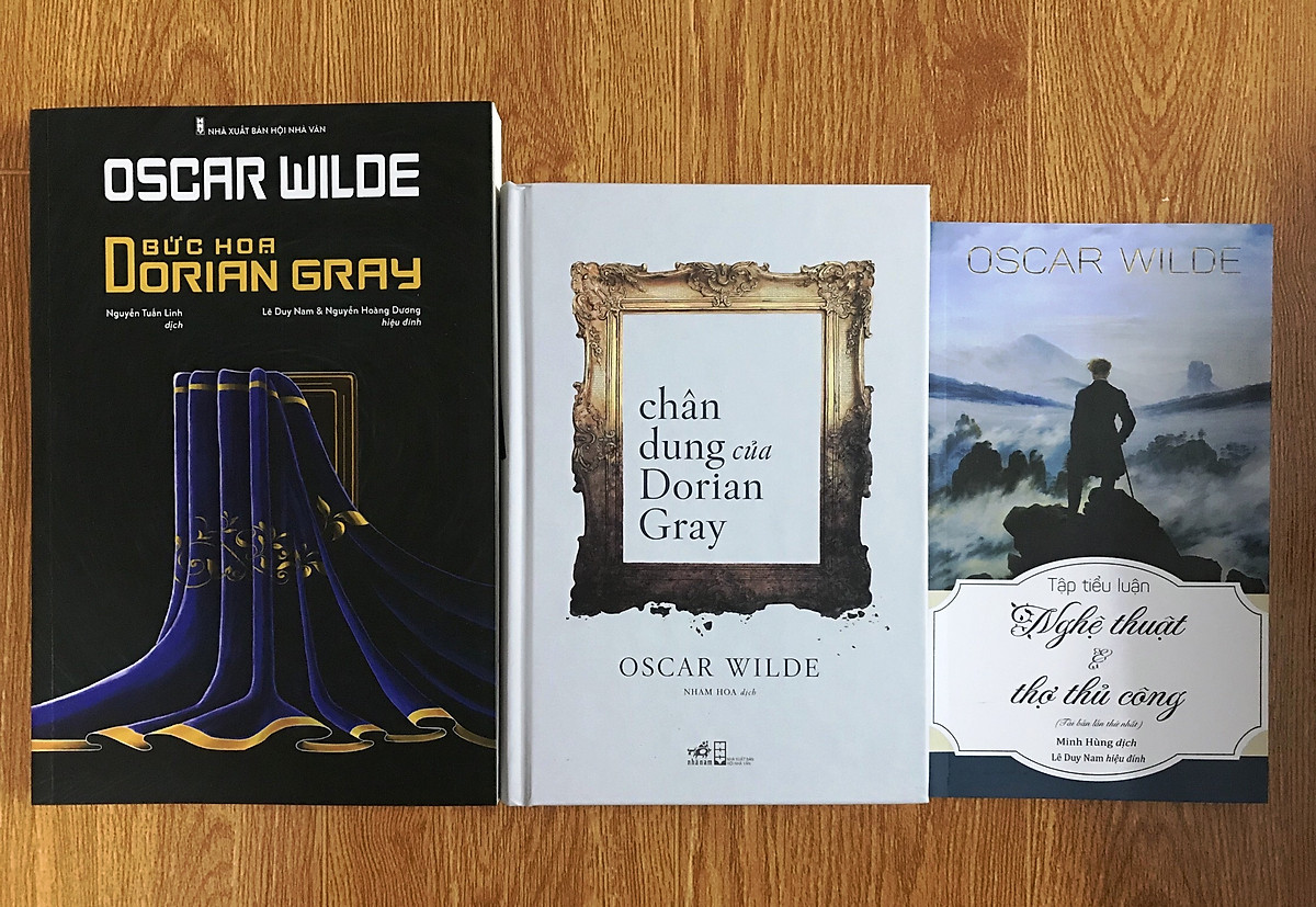 Combo Oscar Wilde: Bức Hoạ Dorian Gray + Chân Dung Của Dorian Gray + Nghệ Thuật Và Thợ Thủ Công