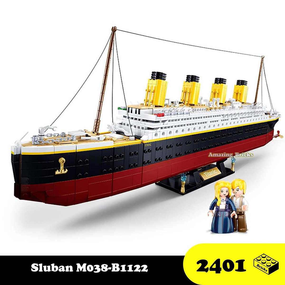 HỘPCÓ SẴN Đồ chơi lắp ráp sáng tạo bé trai mô hình lego tàu Titanic   Shopee Việt Nam
