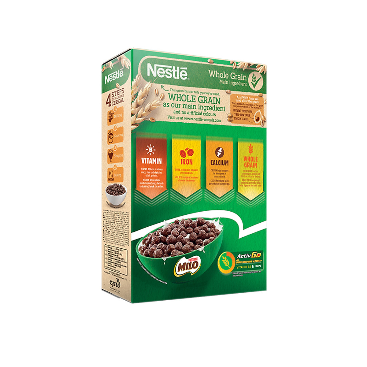 Ngũ cốc ăn sáng MILO (Hộp 300g)