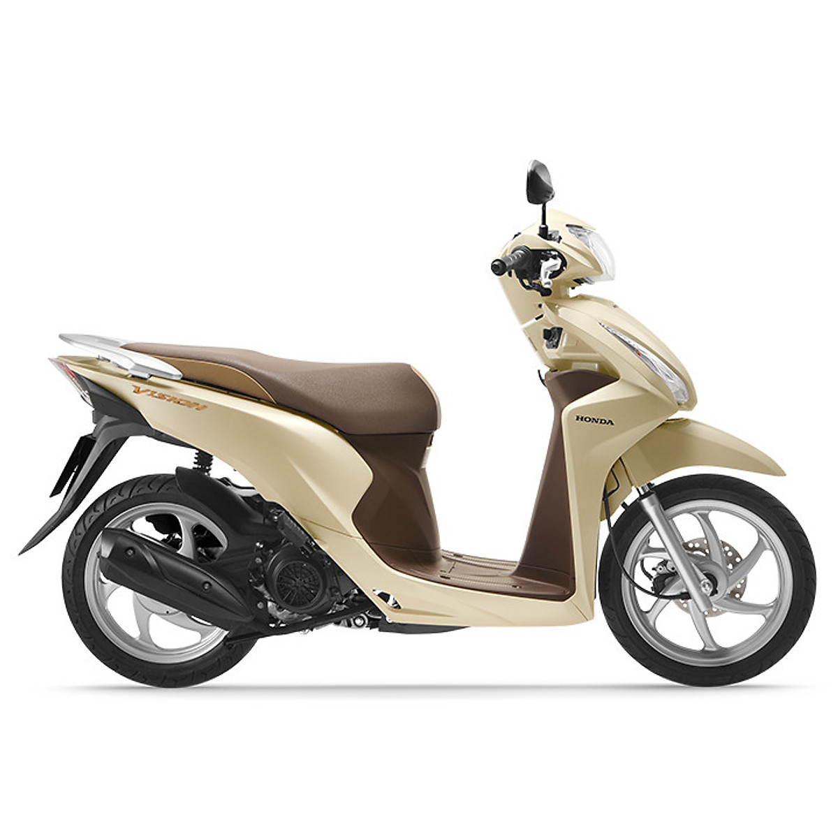 Mua Xe máy Honda Vision 2019 Bản cao cấp Smartkey  Vàng Nâu