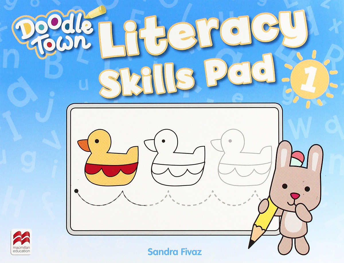 Doodle Town 1 Lit Skills Pad