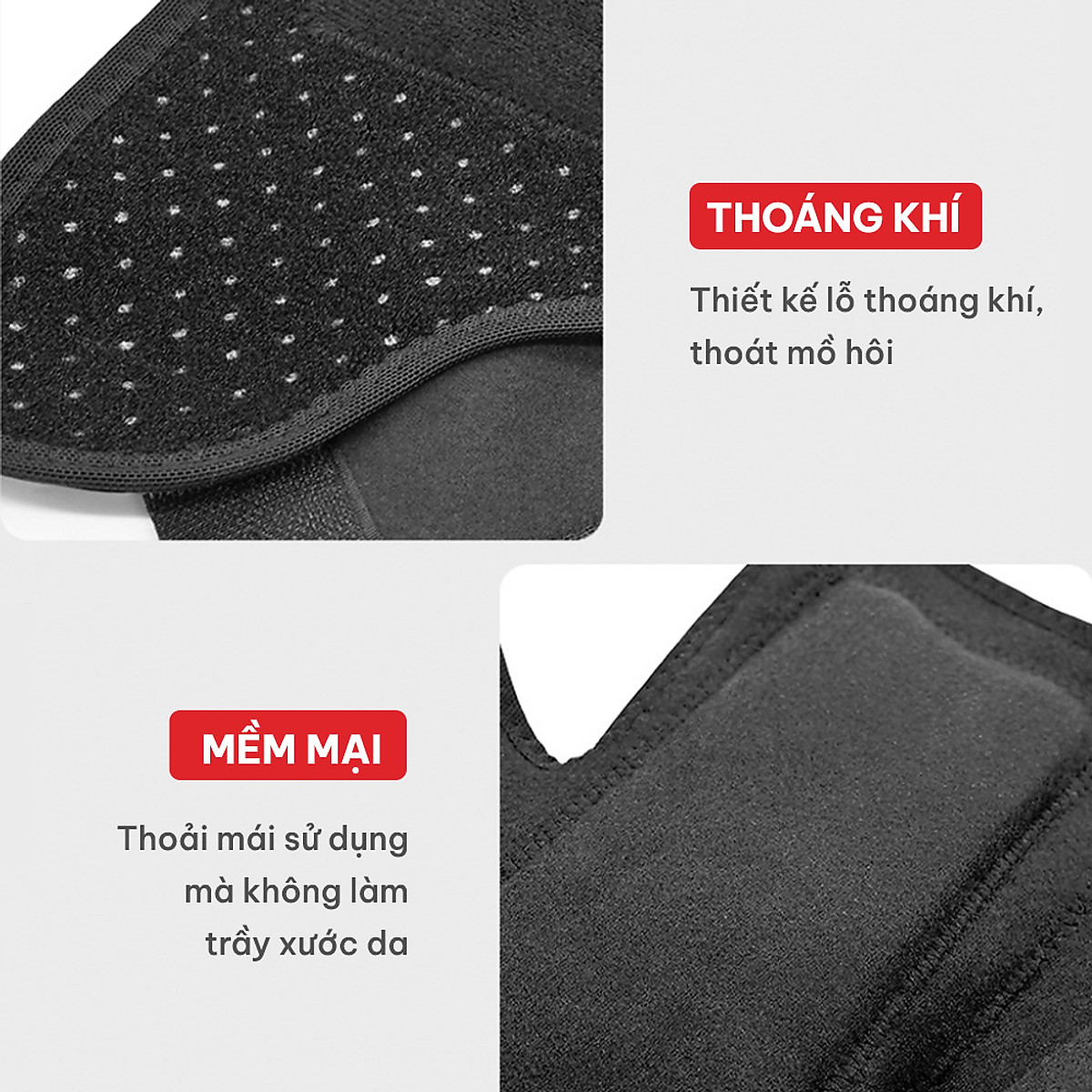 Băng quấn cổ chân có thanh nẹp cố định, bảo vệ mắt cá chân, cố định cổ chân chính hãng GoodFit GF618A