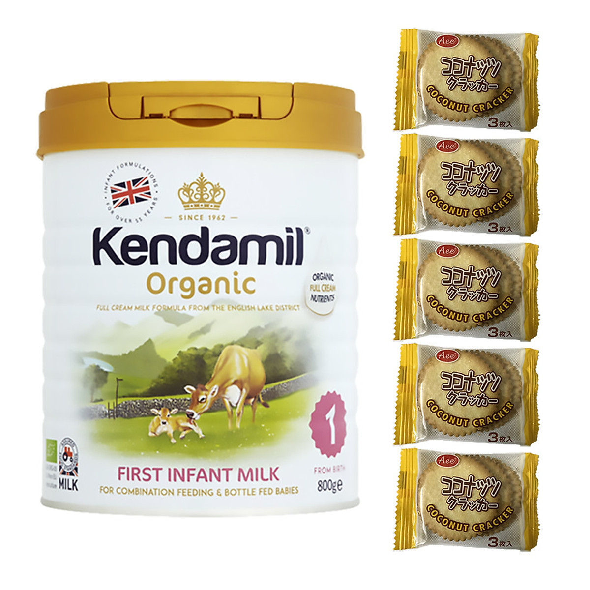 Mua Sữa Nguyên kem công thức hữu cơ KENDAMIL ORGANNIC số