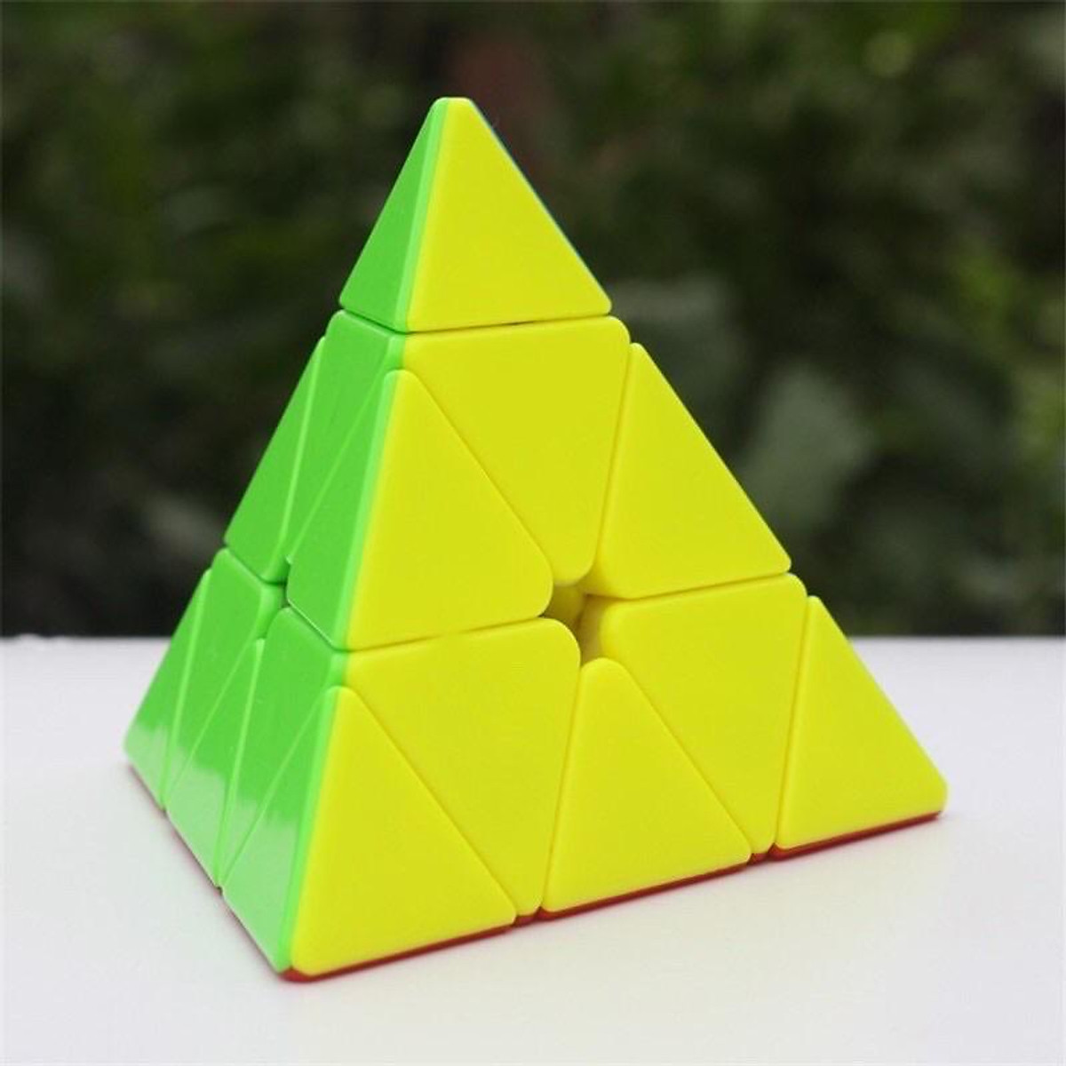 Rubik Kim Tự Tháp - Rubik tam giác cạnh 10cm - Xếp khối