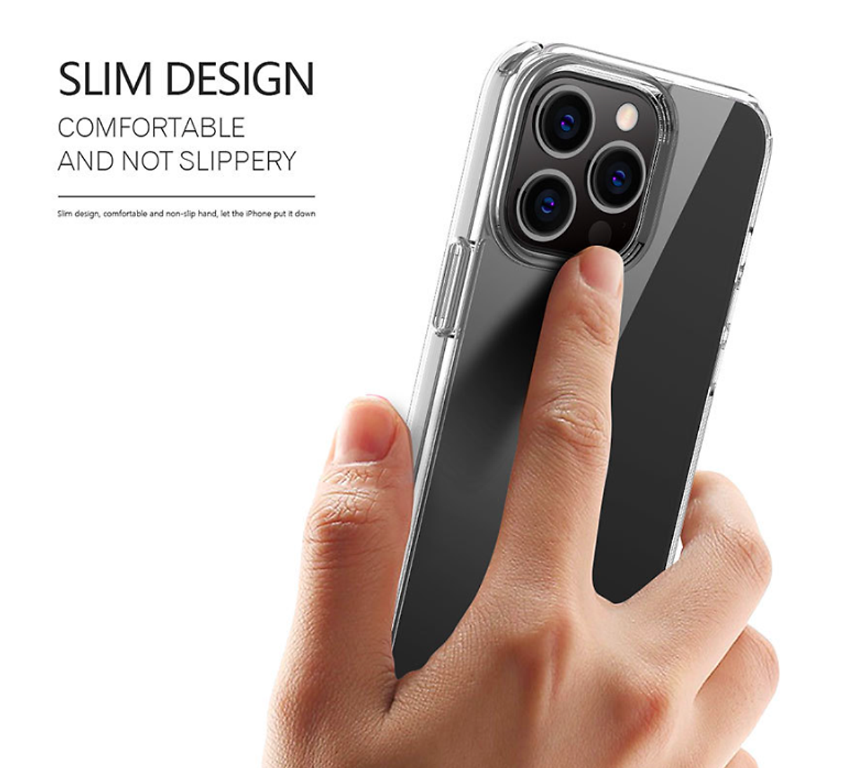 Ốp lưng dành cho iPhone 14 Pro Max chính hãng Likgus trong suốt, chống sốc, chống ố - hàng chính hãng