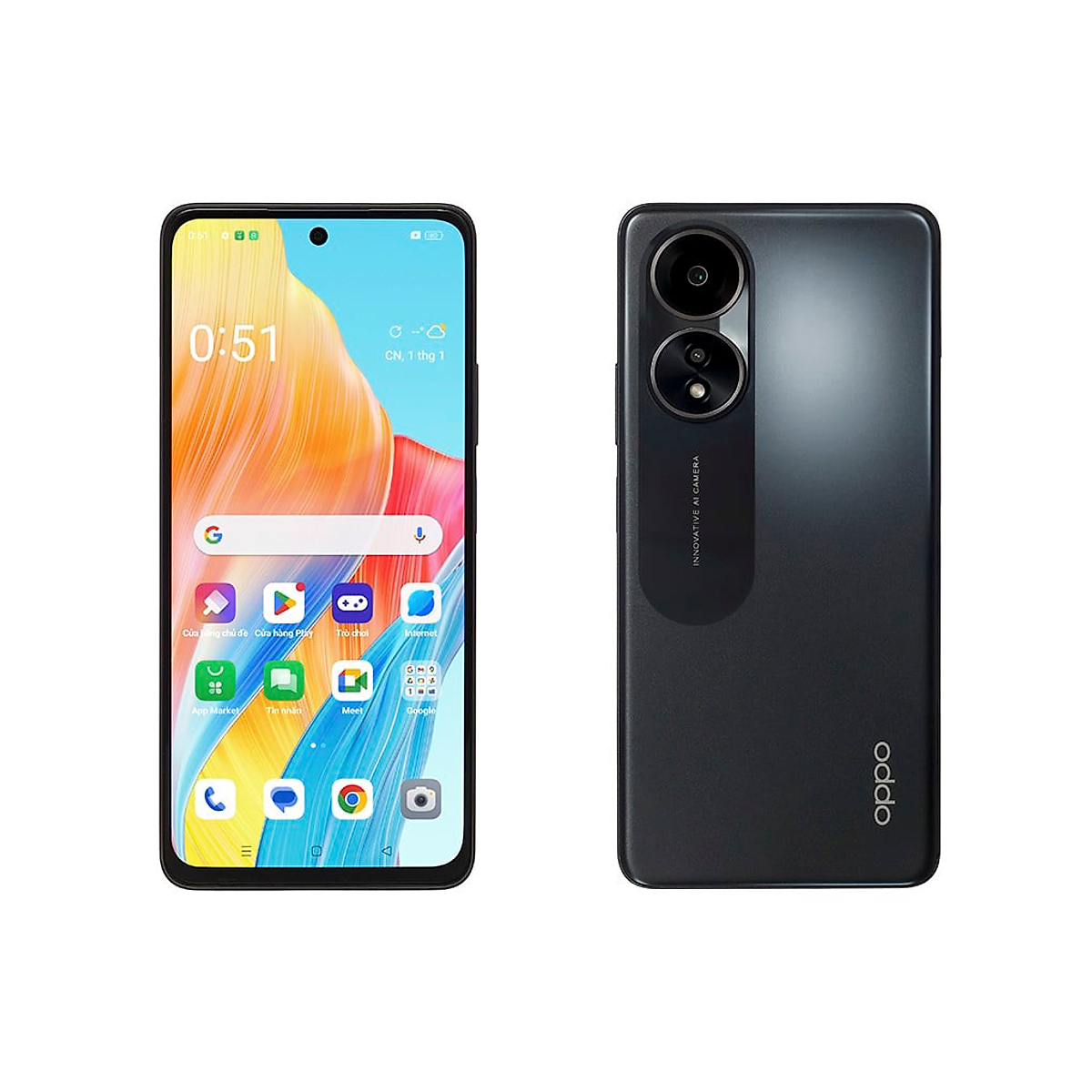 Điện Thoại Oppo A58 6GB/128GB - Hàng Chính Hãng