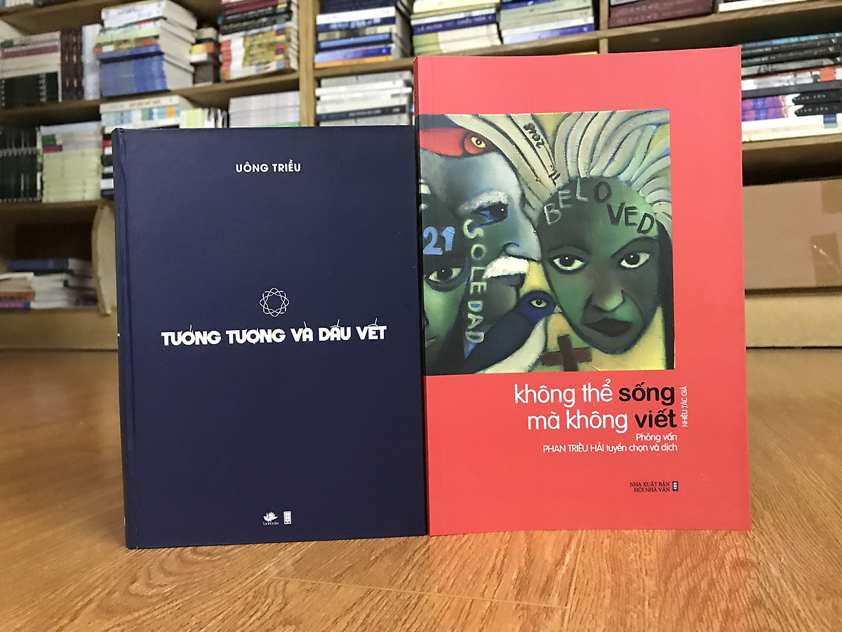 Combo sách hay: Tưởng tượng và dấu vết + Không thể sống mà không viết (tặng kèm bookmark)