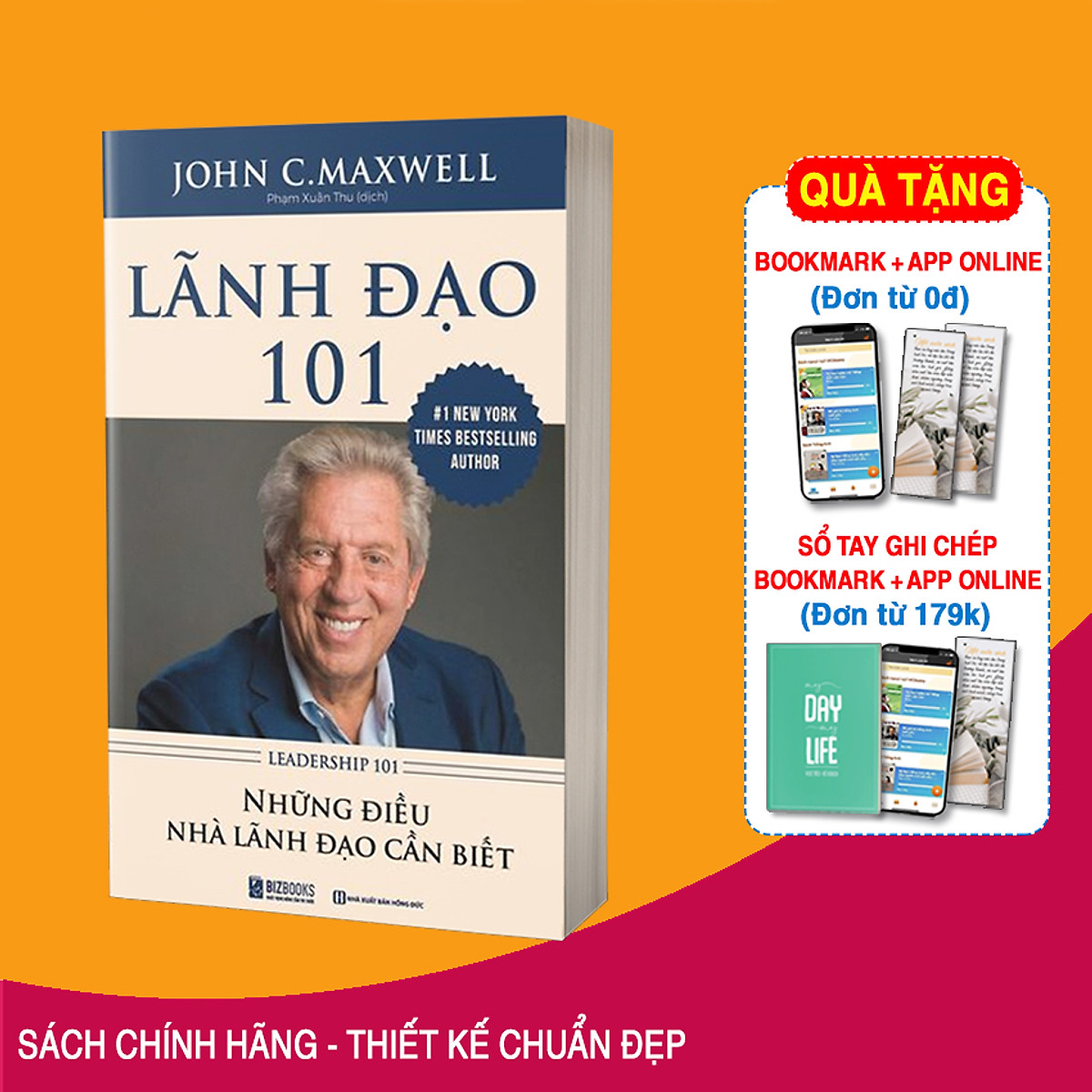 Combo 101 Những Điều Nhà Lãnh Đạo Cần Biết (Tặng kèm Bookmark PL)