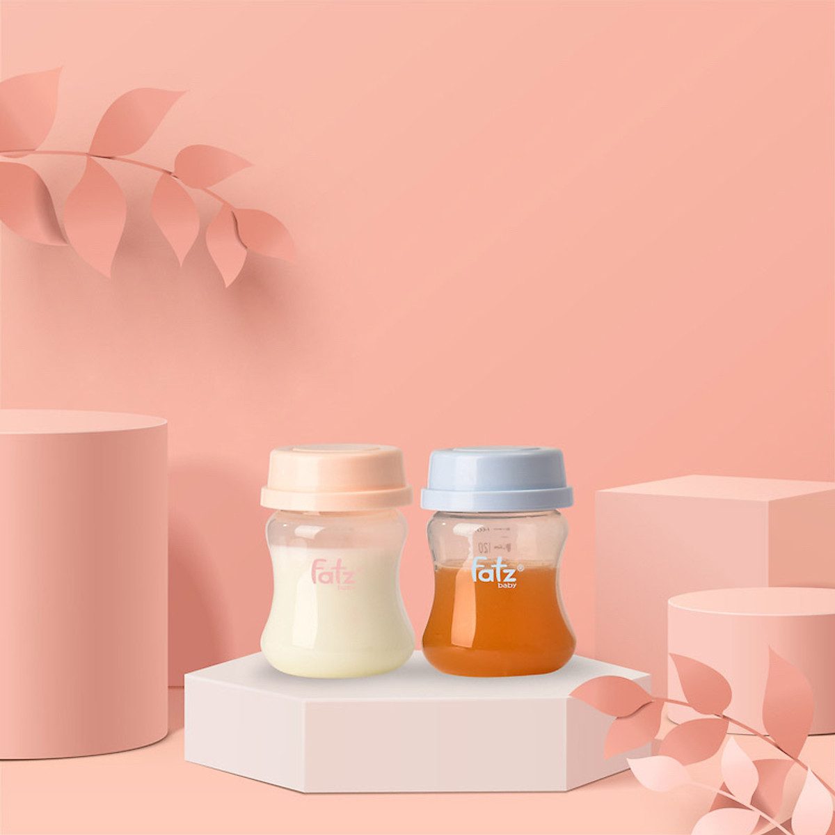 Bộ 3 Bình Trữ Sữa Mẹ FATZBABY 150ml FB0120N