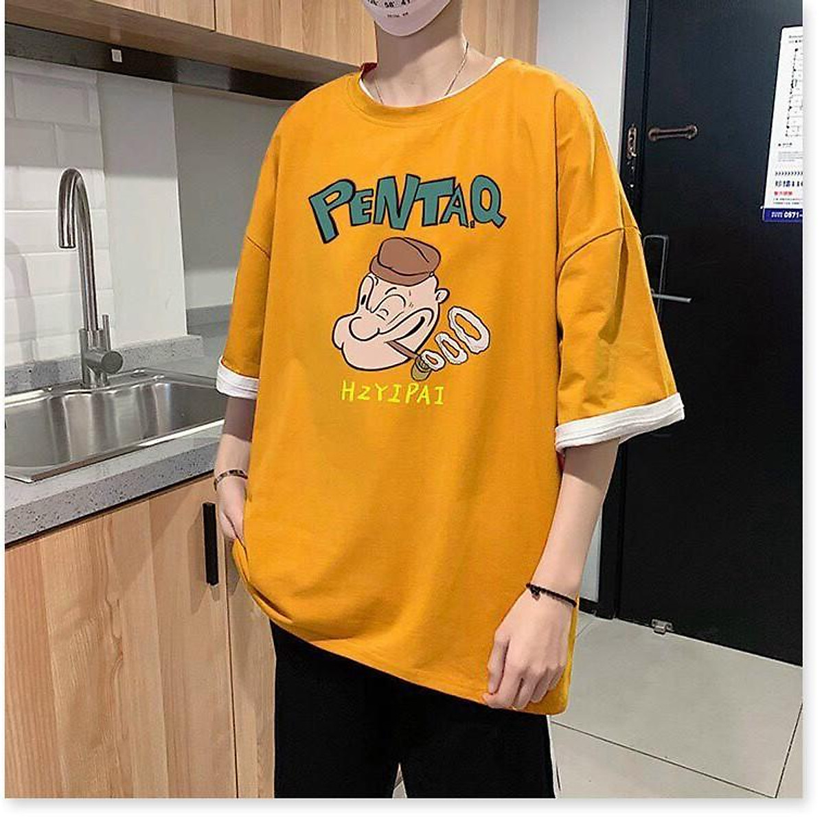 ÁO THUN NAM TAY LỠ FORM RỘNG,4 MÀU SẮC CHỌN LỰA THỜI TRANG KING STORE Áo Thun Nam Tay Lỡ Form Rộng,4 Màu Sắc Chọn Lựa Thời Trang King Store
