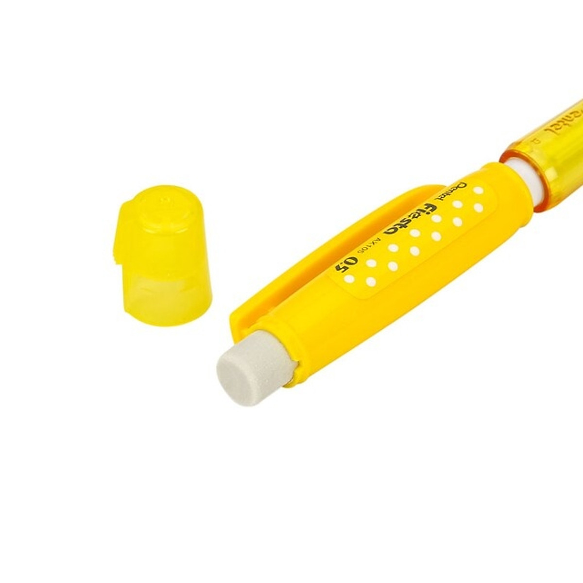 Bút Chì Kim Pentel Fiesta AX105C Ngòi 0.5mm | Thiết Kế Hiện Đại | Trang Bị Đầu tẩy | 4 Màu Vỏ