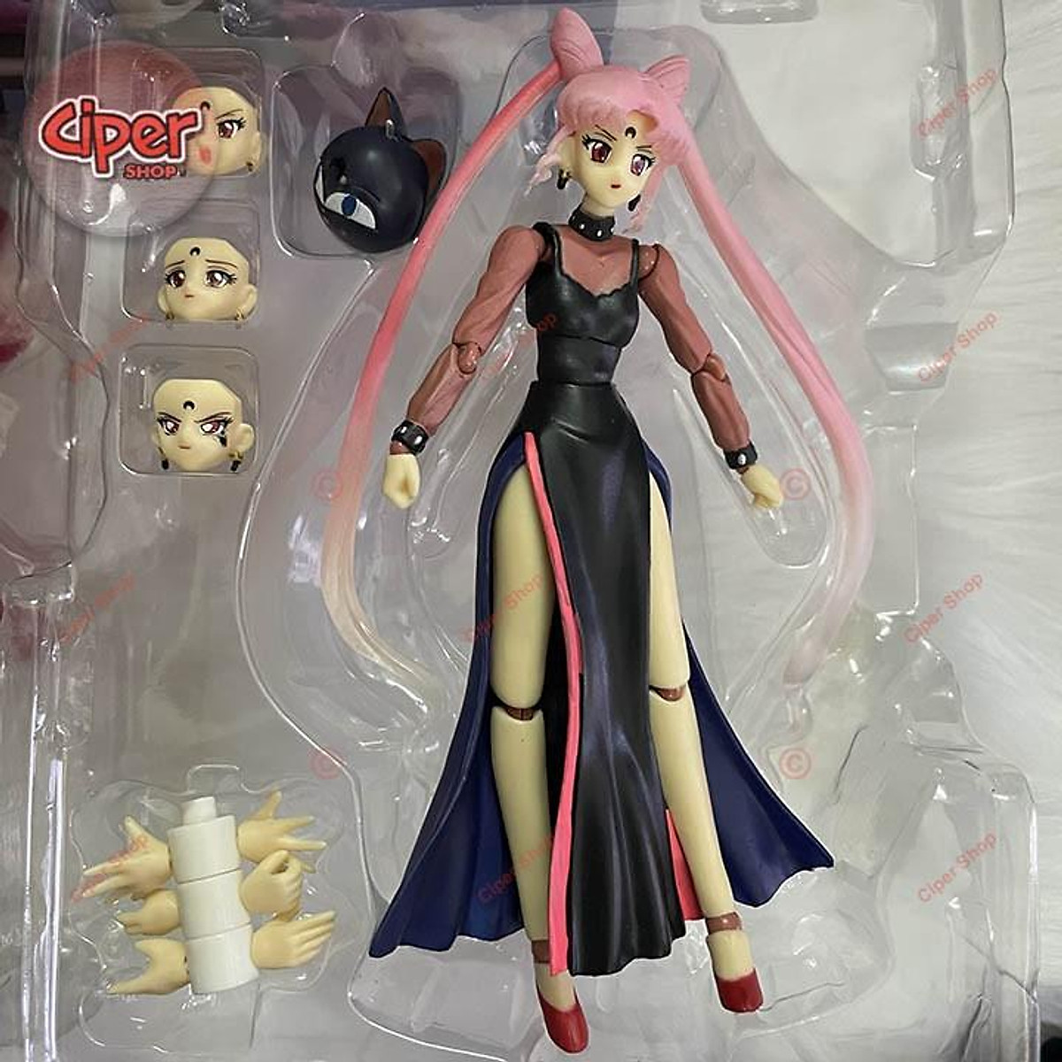 Mô hình giấy Chibi Usagi Tsukino  Thủy thủ Mặt Trăng  Kit168 Shop mô hình  giấy