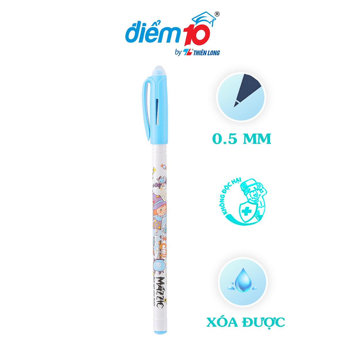 Combo 20 Bút Gel Điểm 10 xóa được TP-GELE01