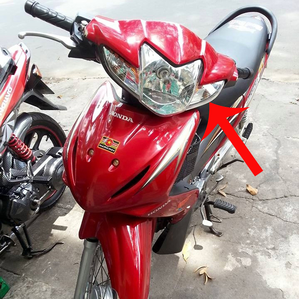 bo nhua xe wave S 110 bo nhua xe honda bo nhua xe may bo nhua chinh hang