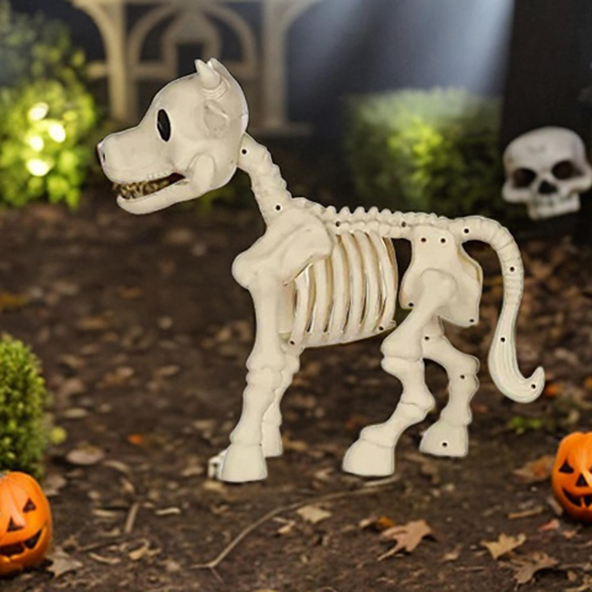 Mua Realistic Statue Skeleton Halloween Yard Decorative for ...