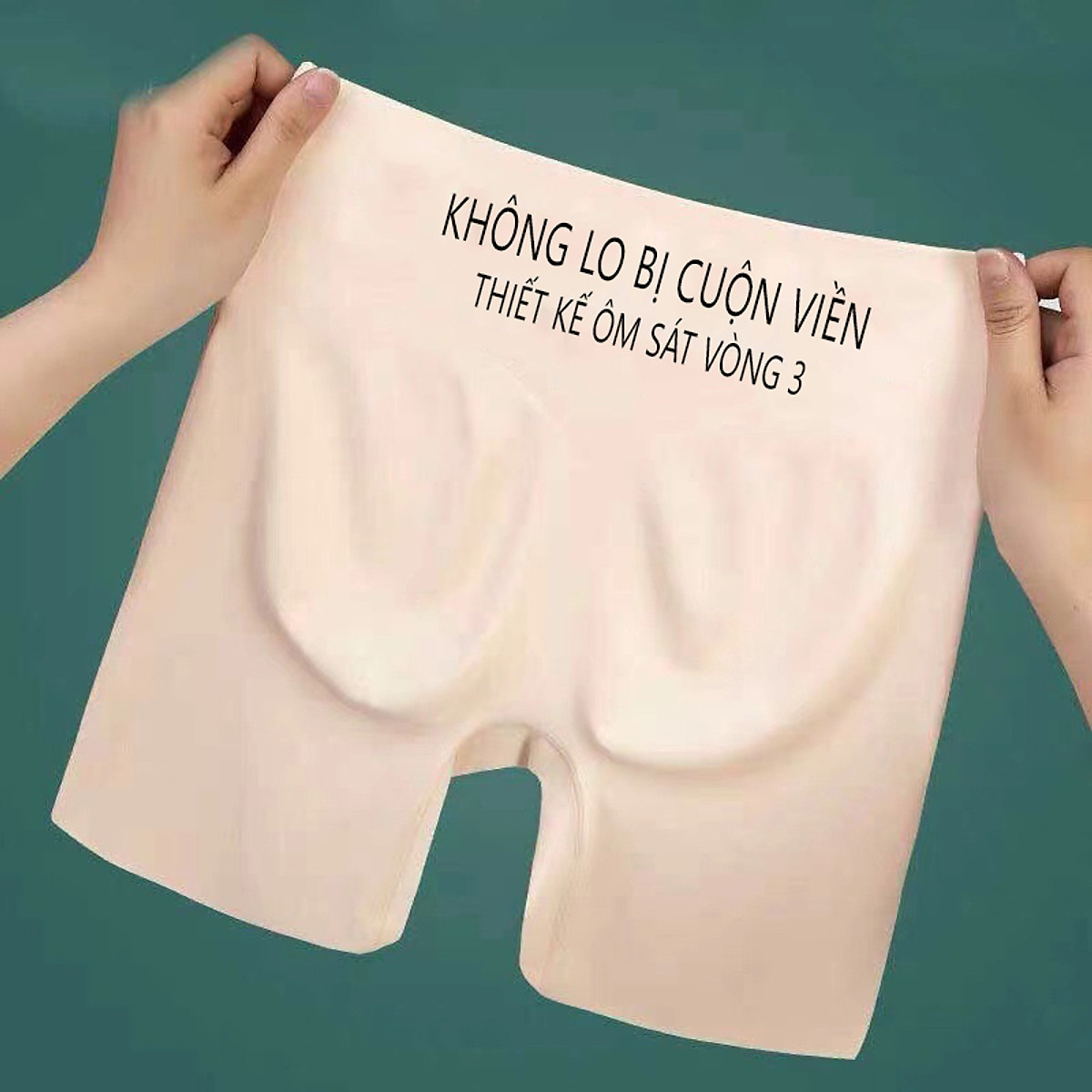 Quần Mặc Trong Váy Cạp Cao Gen Bụng Nâng Mông Kháng Khuẩn Chống Lộ Viền Cao Cấp D503