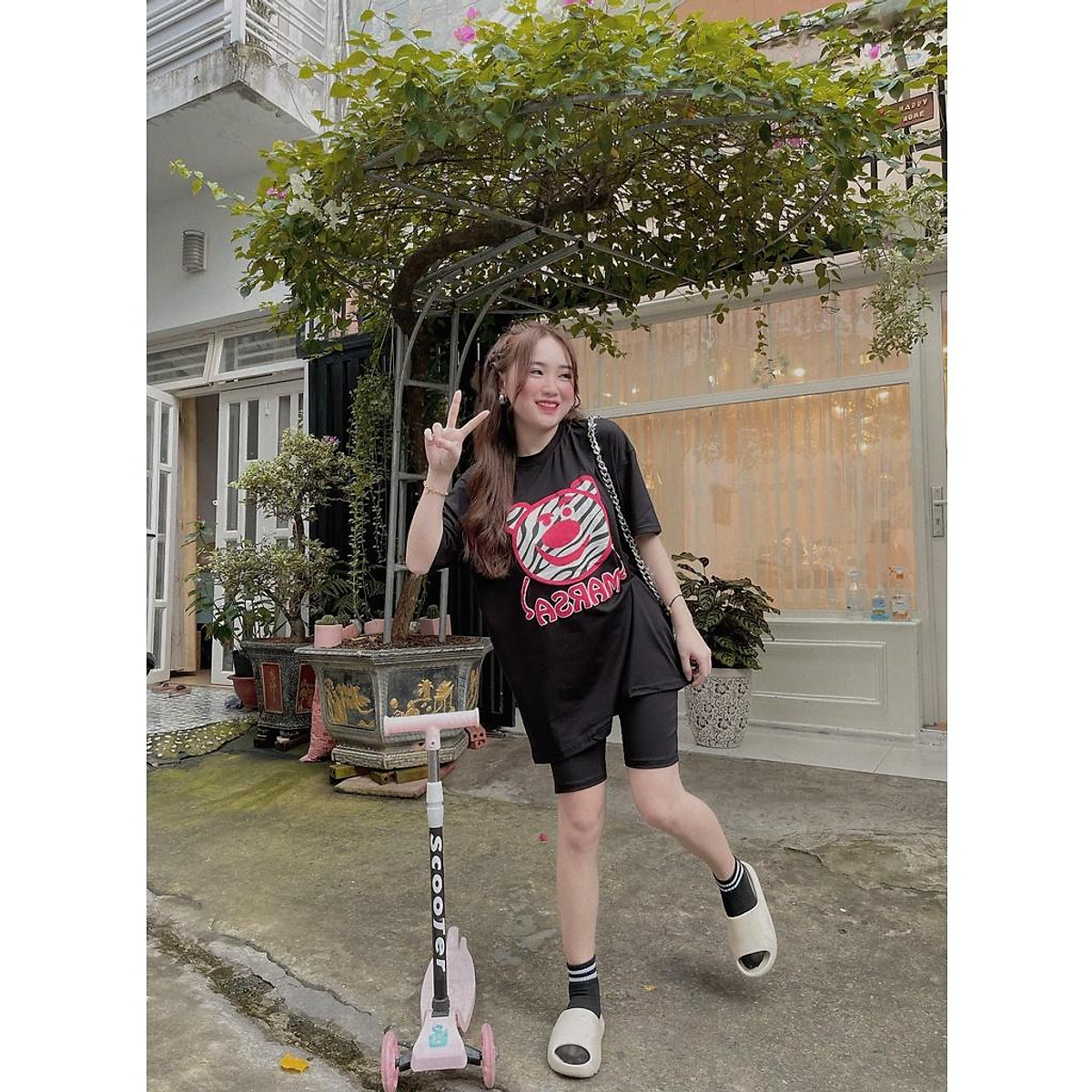 (Mua Lẻ hoặc Bộ) Áo Thun Phom Rộng/ Quần Thun Ôm Legging Ngố - BT FASHON (SE13)