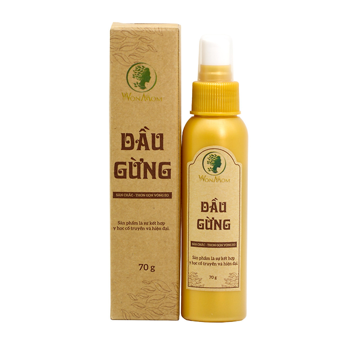 Dầu gừng Massage bụng Wonmom