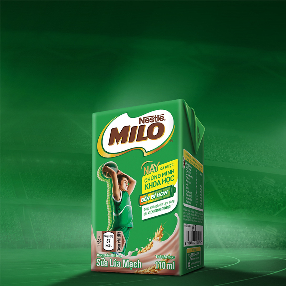 Thùng 48 hộp sữa lúa mạch MILO 110ml (48x110ml)