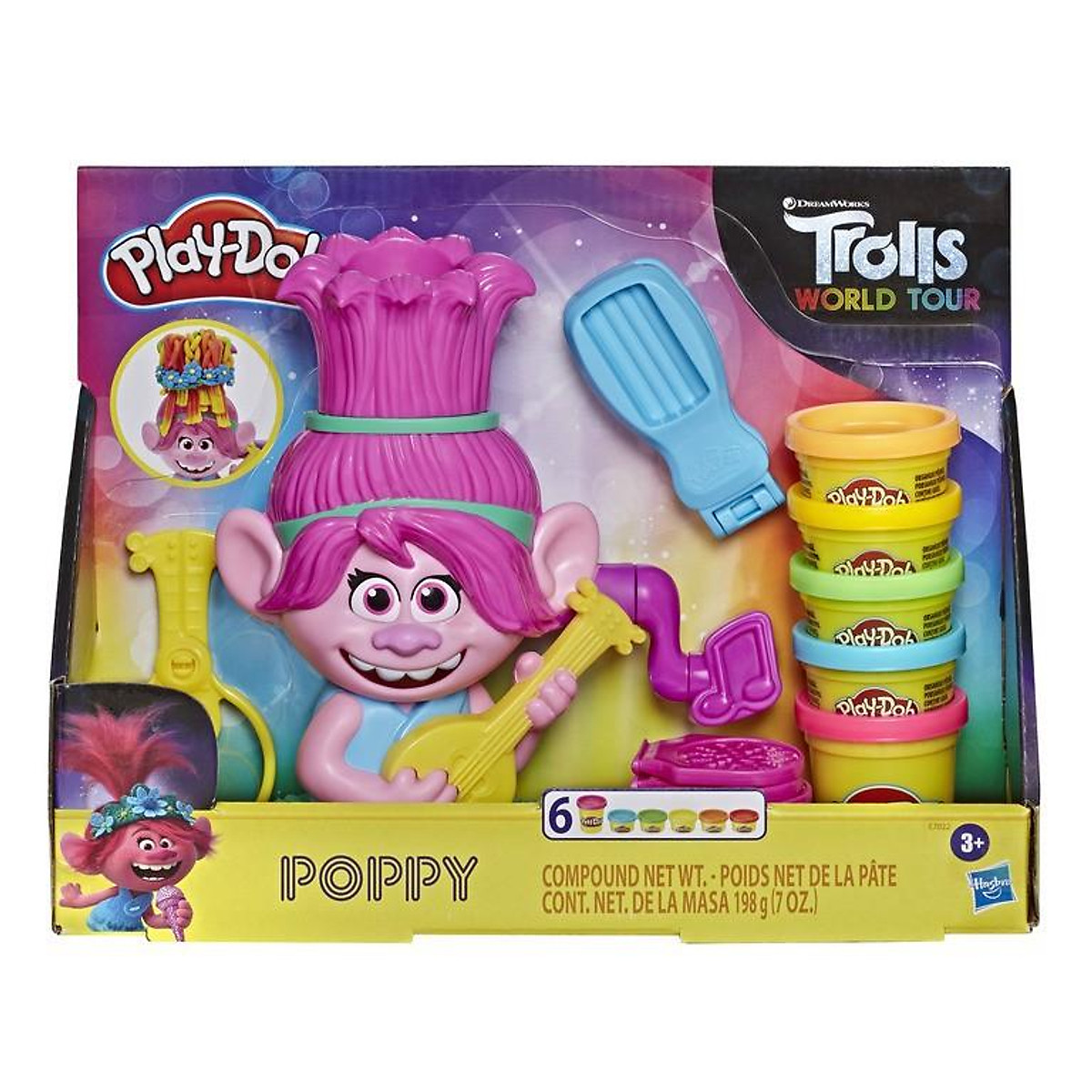 Bộ Đồ Chơi Đất Nặn Công Chúa Poppy Trolls Play-Doh | Tiki