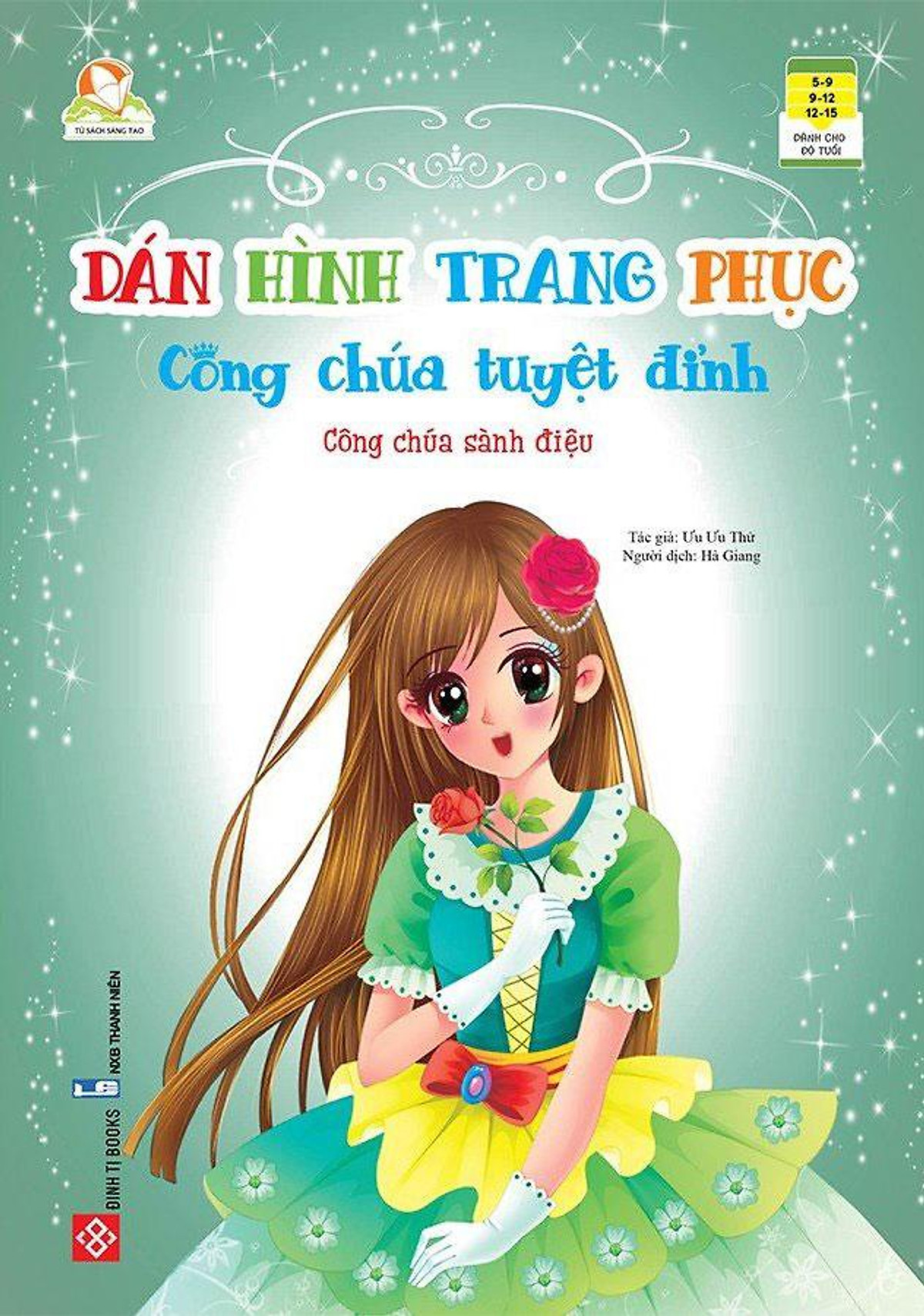 Dán Hình Trang Phục Công Chúa Tuyện Đỉnh - Công Chúa Sành Điệu