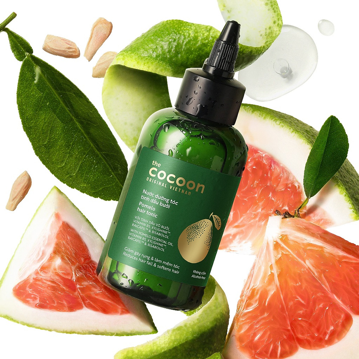 Nước dưỡng tóc tinh dầu bưởi Cocoon 140ml - NEW