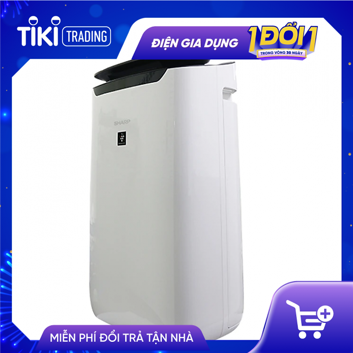 Máy lọc không khí Sharp FP-J60E-W (38W) - Hàng chính hãng