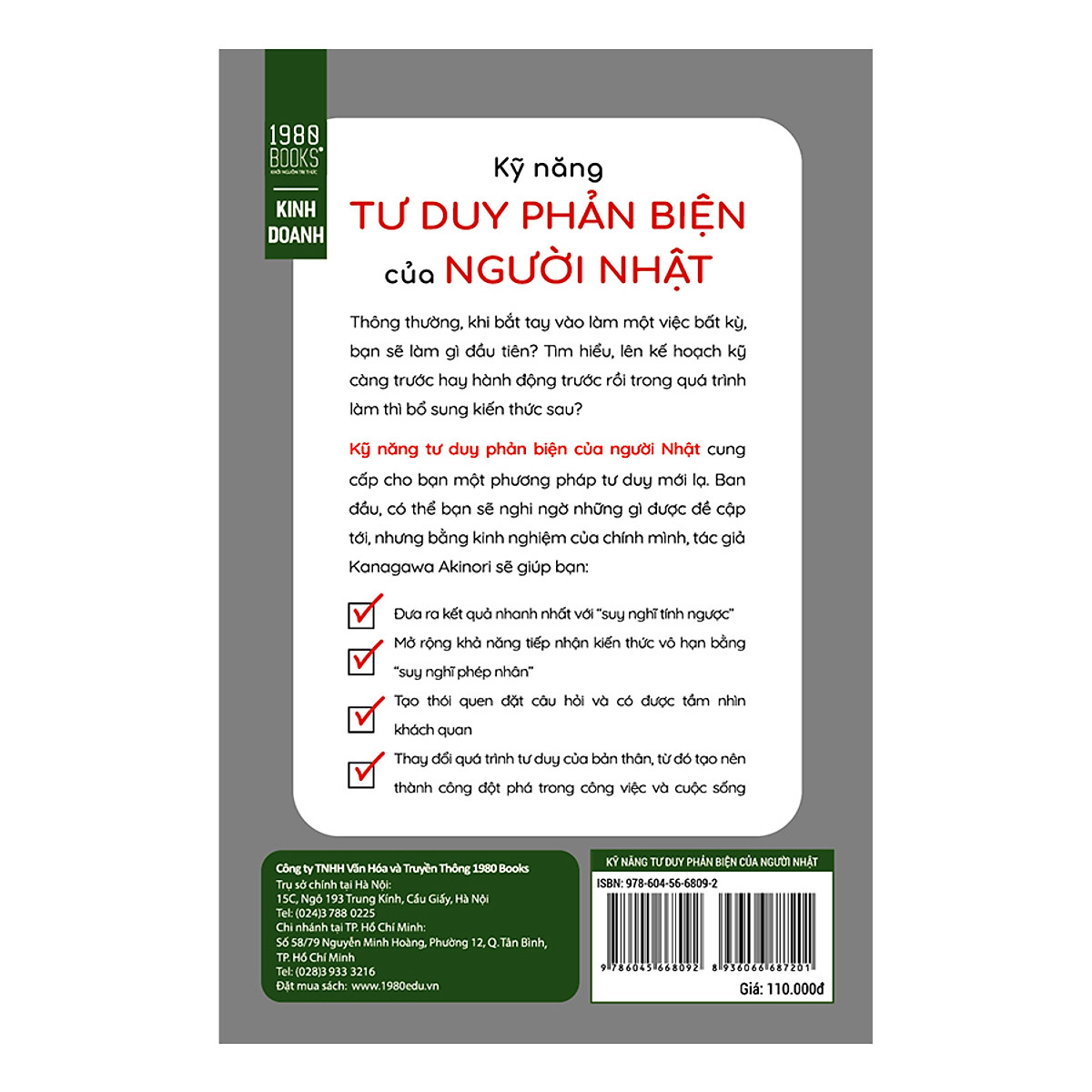 Kĩ Năng Tư Duy Phản Biện Của Người Nhật