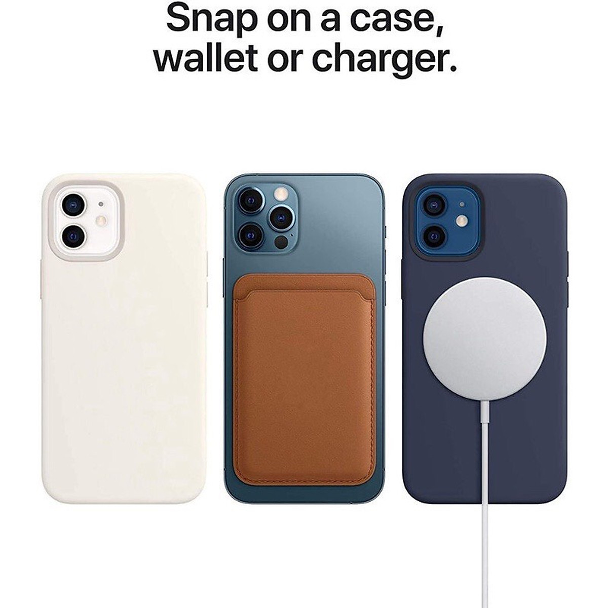 Ví MAG SAFE Dành Cho iPhone 15/ 14/ 13 và iPhone 12 Series - Hàng Nhập Khẩu