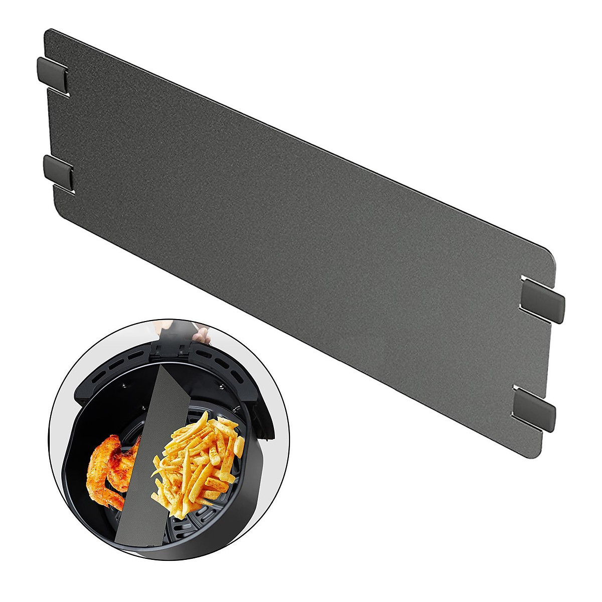 Air Fryer Cooking Divider Versatile Cooking Nonstick Coating Frying