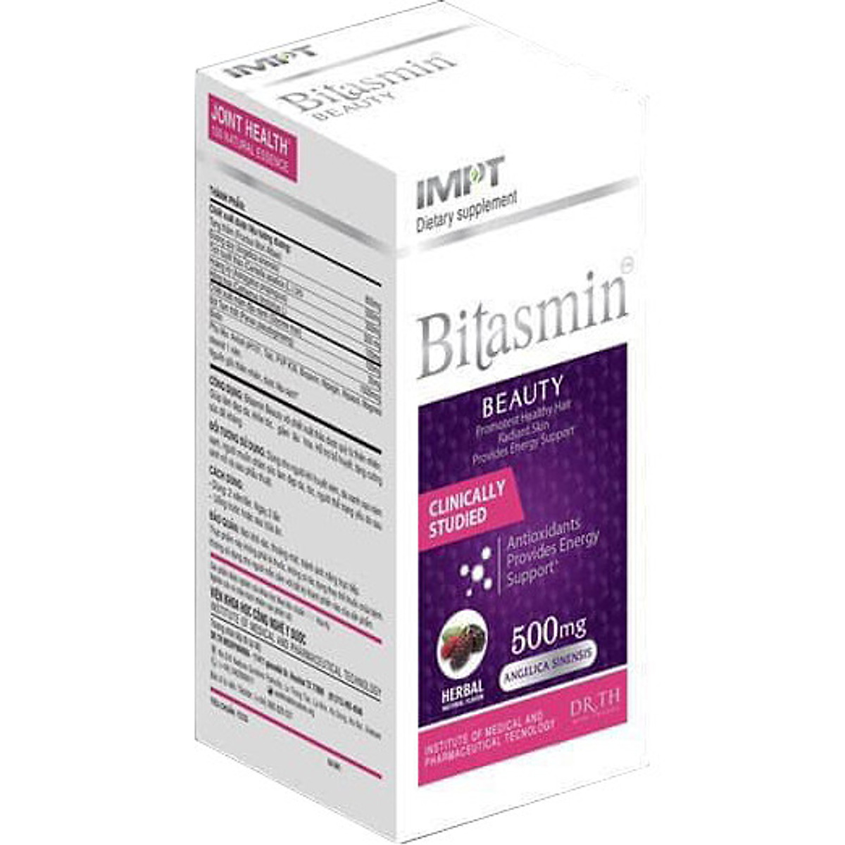 Đẹp da BITASMIN BEAUTY - nguồn nguyên liệu thiên nhiên đạt chuẩn WHO