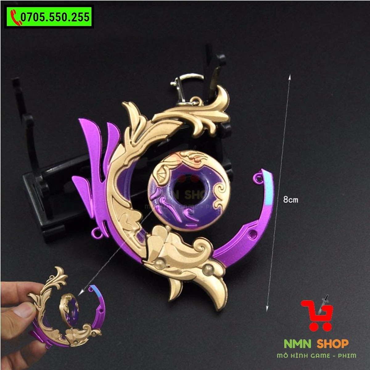 Mô hình game Genshin Impact Vầng Trăng Bất Diệt Mô hình trang trí