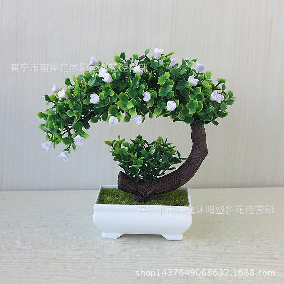 Chậu Cây Bon Sai Dáng Uốn Cong Sang Trọng Trang Trí Bàn Làm Việc, Kệ Treo Chậu Cây Bon Sai Dáng Uốn Cong Sang Trọng Trang Trí Bàn Làm Việc, Kệ Treo