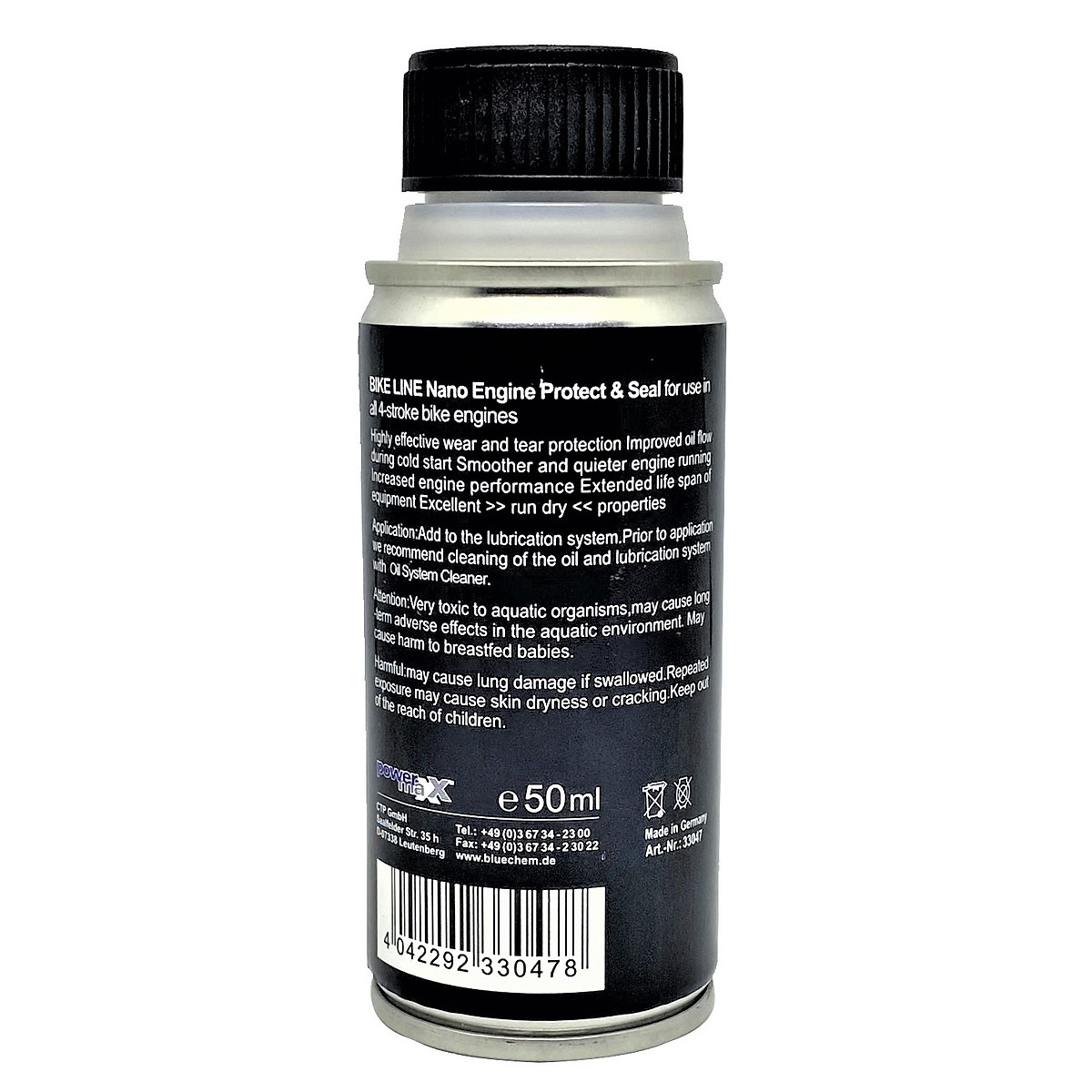 Bộ 3 phụ gia thay định kì bao gồm nhớt 33017, xăng 33027, nano 33047 cao cấp cho xe máy Bluechem - 33017_33027_33047