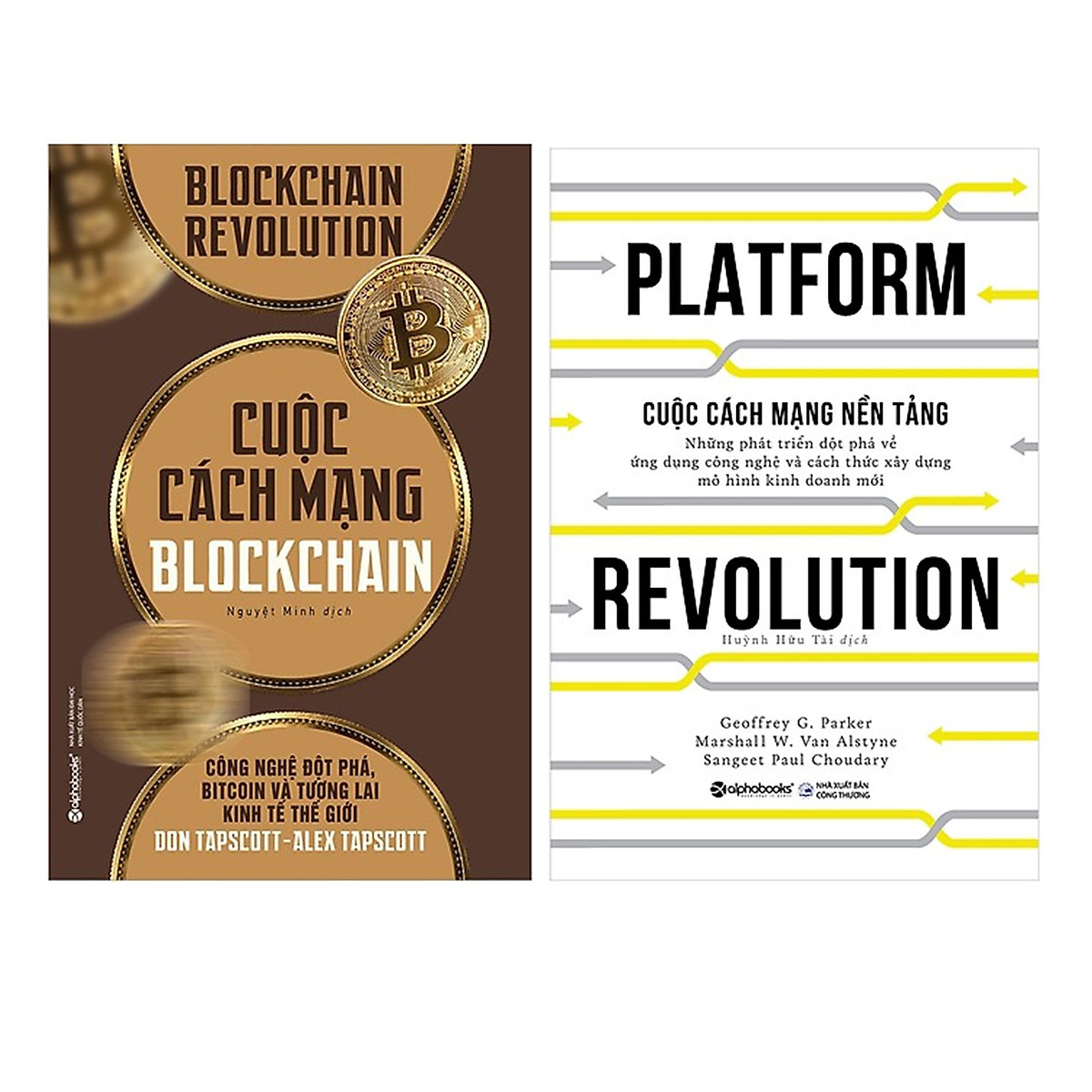 Combo Sách Công Nghệ 4.0 : Cuộc Cách Mạng Blockchain + Cuộc Cách Mạng Nền Tảng