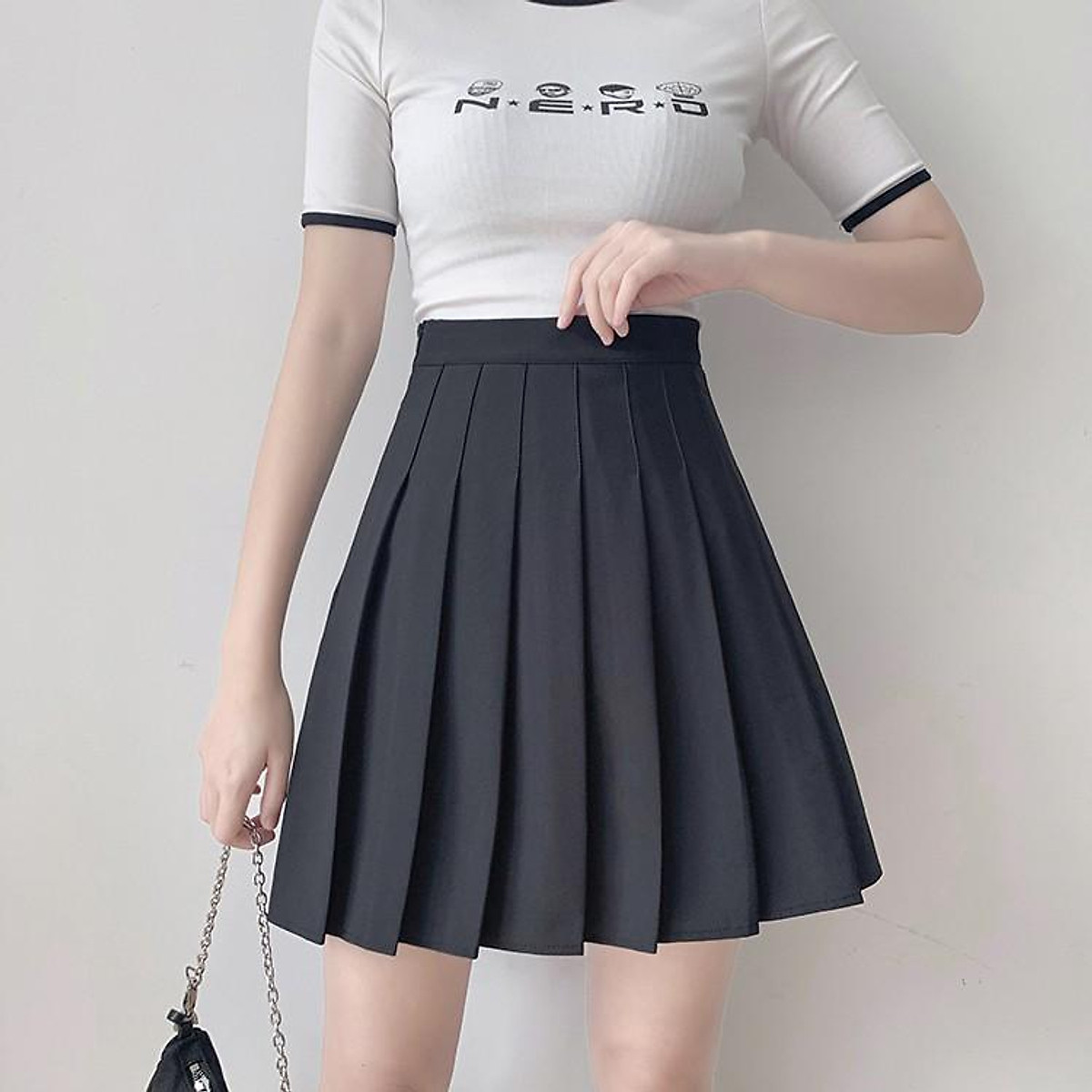 Mua Chân váy xếp ly Tennis Skirt Chữ A Dáng Ngắn mã -Chân Váy Chữ ...