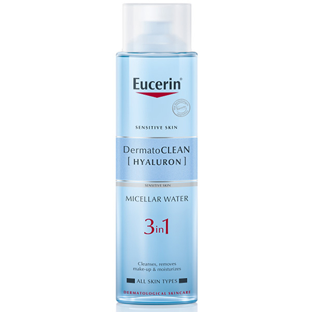 Nước tẩy trang dịu nhẹ cho da nhạy cảm Eucerin DermatoCLEAN Micellar 400ml