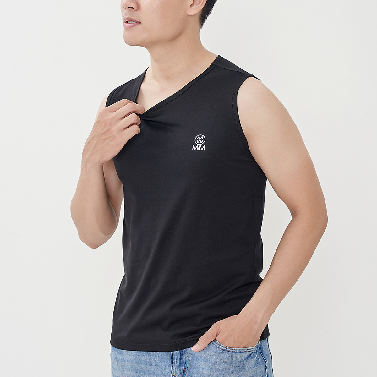 Combo 2 áo ba lỗ nam, áo sát nách nam,sợi cotton cao cấp mềm mịn, thấm hút mồ hôi, siều thoáng mát, co giãn 4 chiều Mrm Manlywear - MM