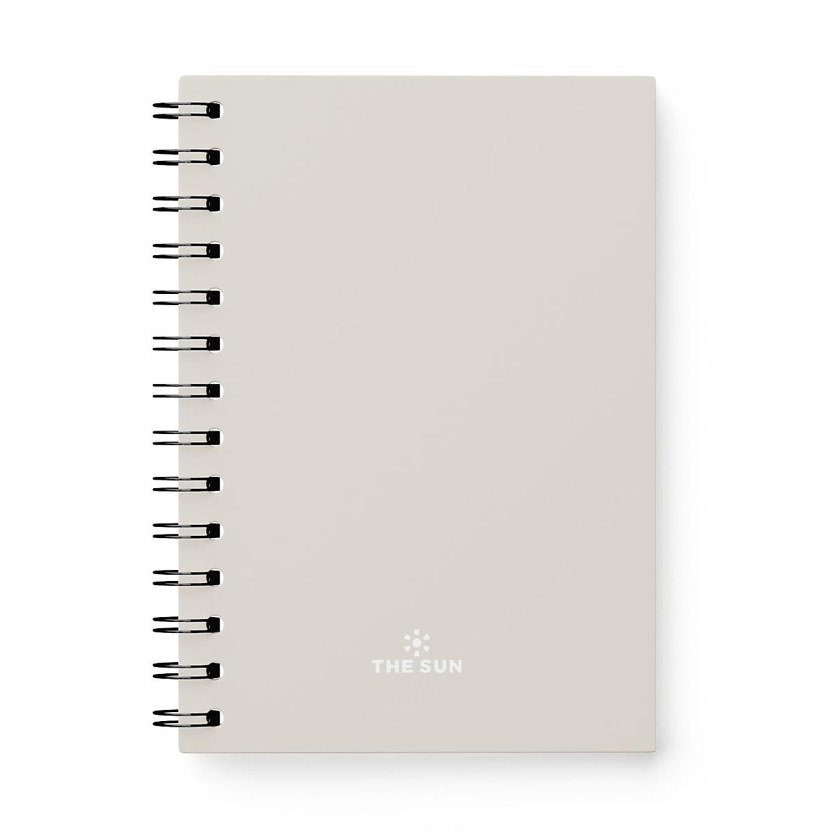 Sổ Lò Xo Bìa Cứng Minimalist A5 - Kẻ Ngang - 160 Trang 80gsm - The Sun 02