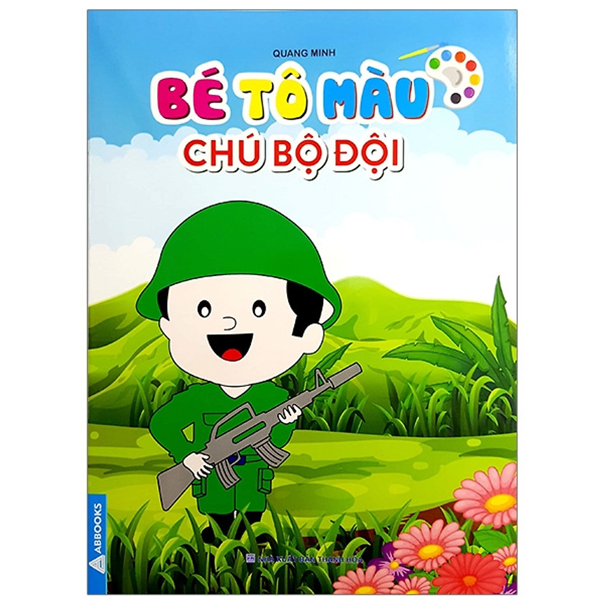 Top 20 tranh tô màu chú bộ đội cho bé mầm non đẹp nhất