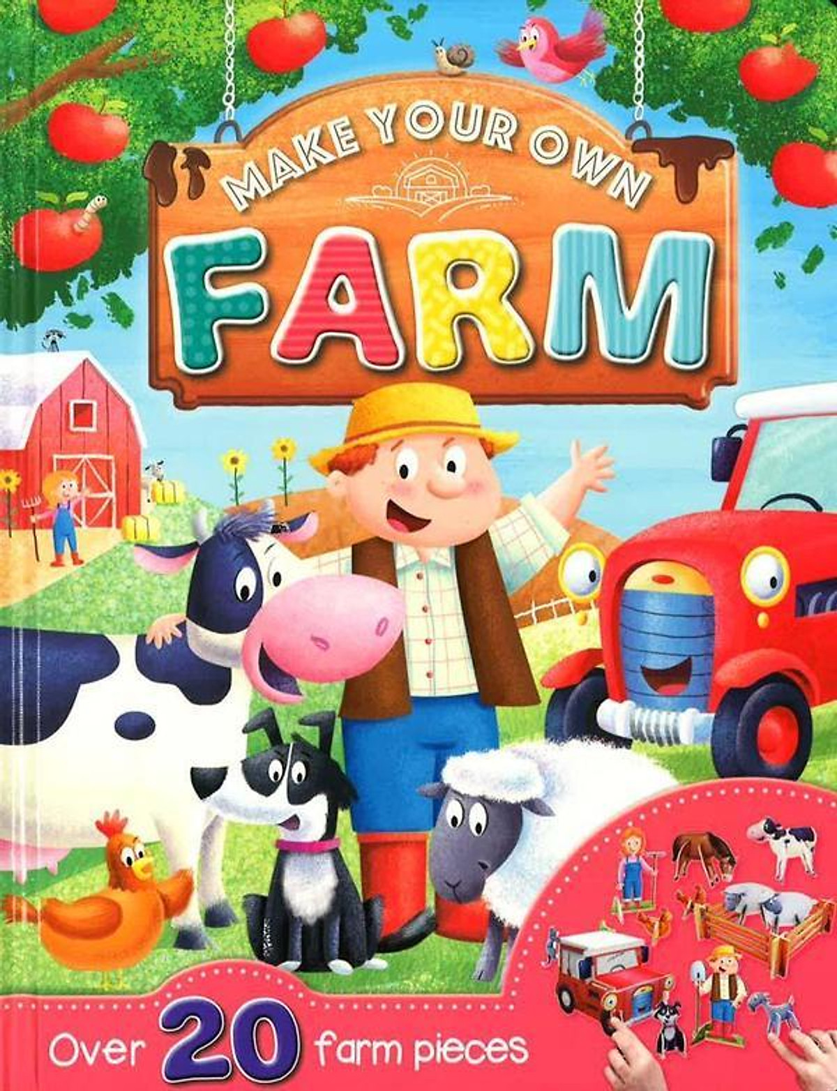Make Your Own: Farm (Make and Play Fun) [Board book]