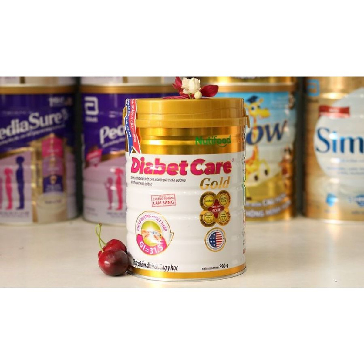 Sữa bột Nutifood DiabetCare Gold 900g – DD cho người bị tiểu đường