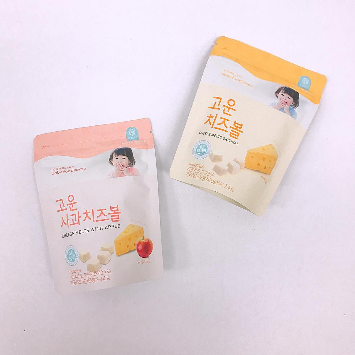 Phô mai khô sấy lạnh cho bé Bebefood Hàn Quốc