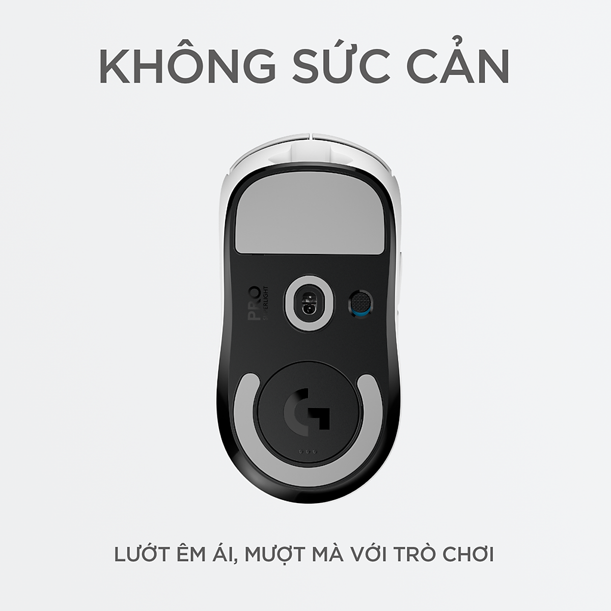 Chuột Chơi Game Logitech G Pro X SuperLight Wireless – Hàng Chính Hãng