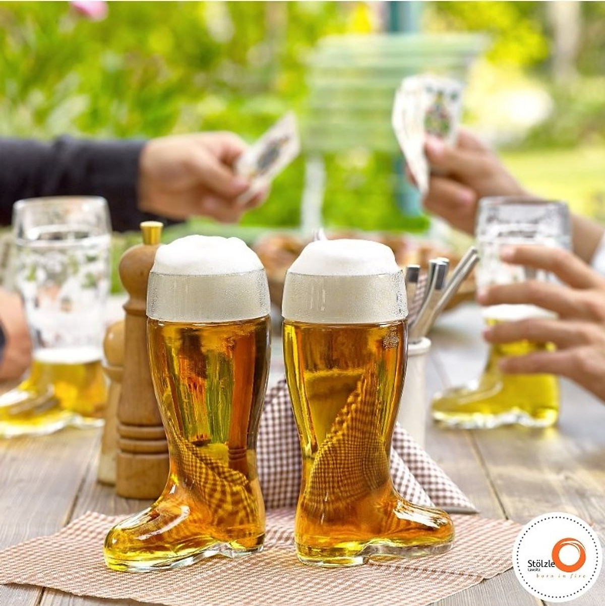 Ly Uống Bia Độc Lạ Hình Chiếc Ủng Stolzle Bierstiefel Beer Boot ...