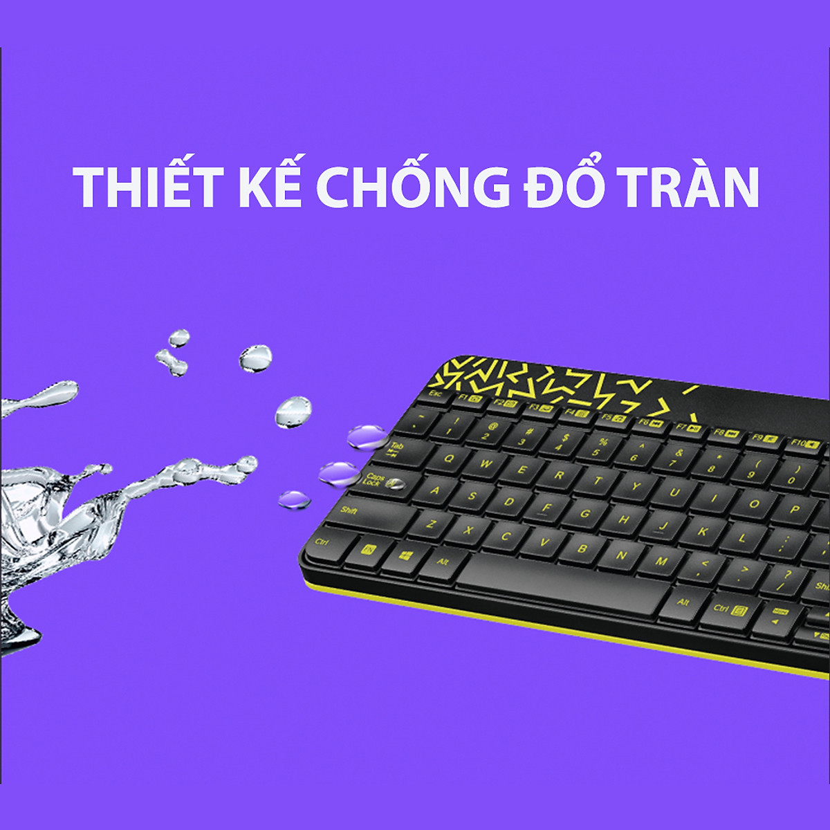 Combo chuột phím không dây Logitech MK240 - Hàng chính hãng
