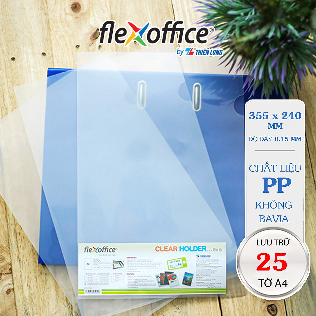 Bìa lá F4 Flexoffice FO - CH02