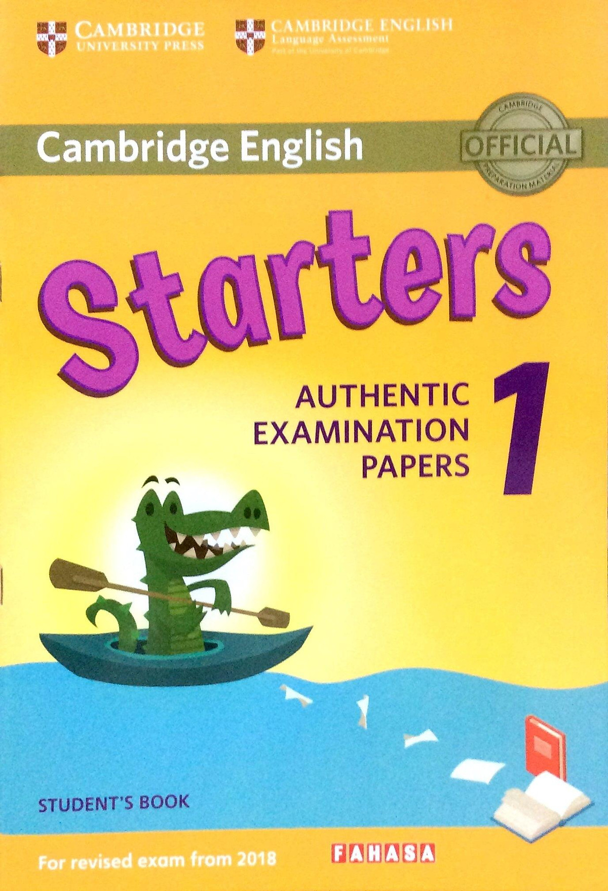 Cambridge English Starters 1 for Revised Exam from 2018 Student's Book